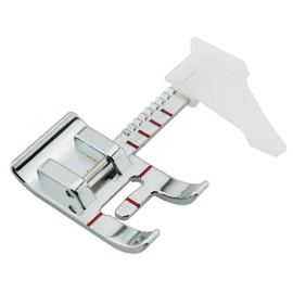 DreamStitch Adjustable Guide Sewing Machine Presser Foot Max 7mm Zigzag-Fits All Low Shank Snap-On Singer Brother Babylock Euro-Pro Janome Kenmore White Juki New Home Simplicity Elna and More -P86708