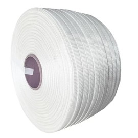 3609’x 1/2” Braided Woven Cord Strapping Roll, 2300 lbs Break Strength, Thickening Flat Rope, Winter Weatherization for Boat Shrink-Wrap