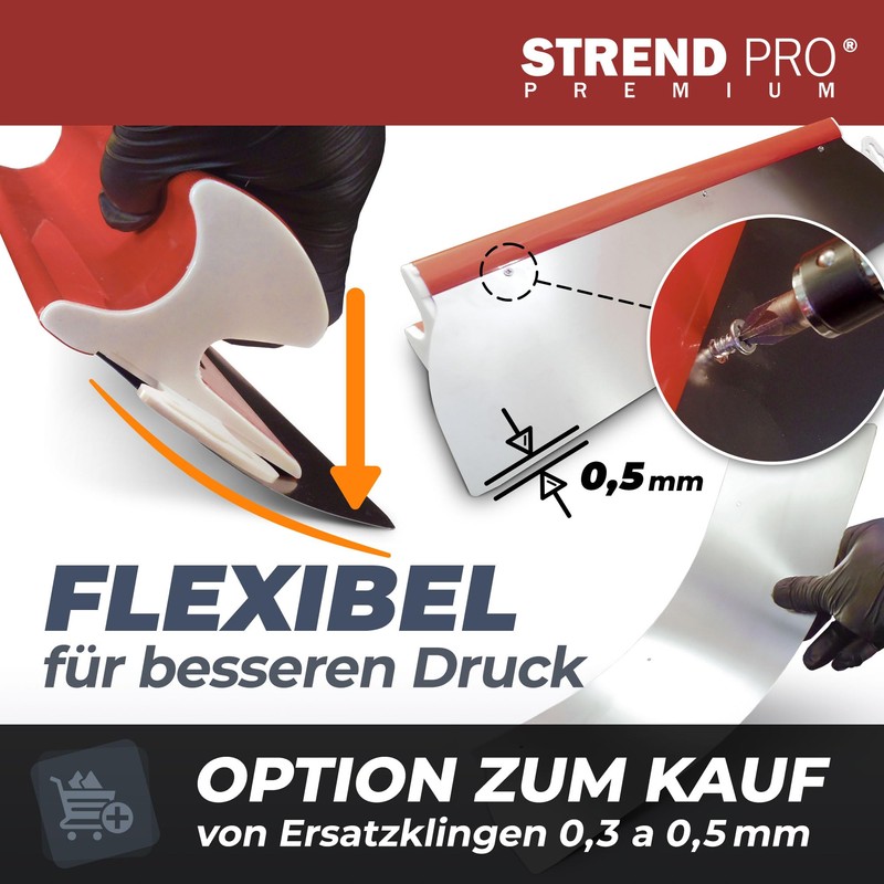 STREND PRO Replacement Blade 25 cm - 0.5 mm Thickness