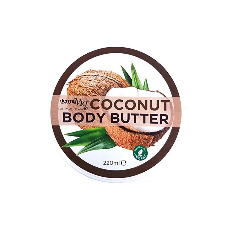 Derma V10 Derma V10 Body Butter Moisturising Cream Vegan Friendly
