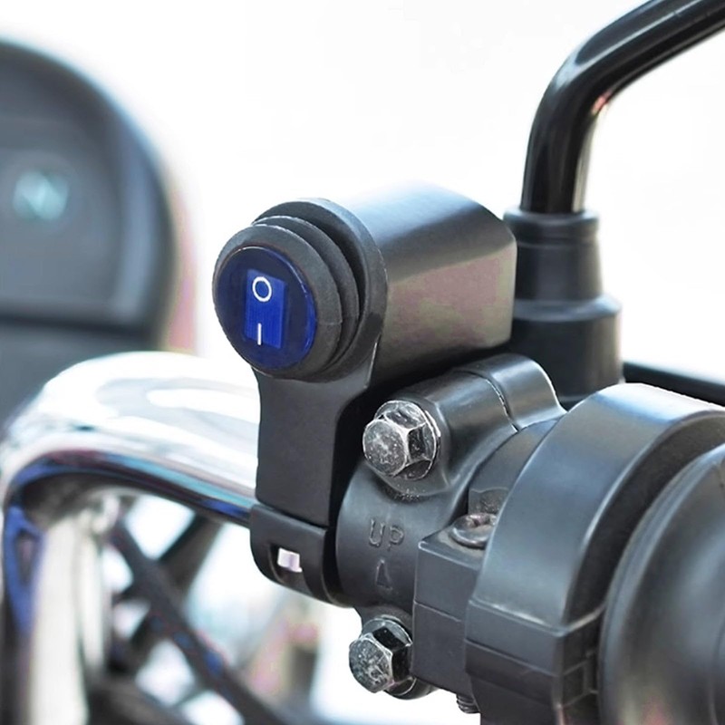 x xotic tech ATV Light Switch 12V Handlebar Switch Waterproof