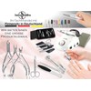 Professional callus scraper, blunt scalpel cream scraper, stainless steel, callus