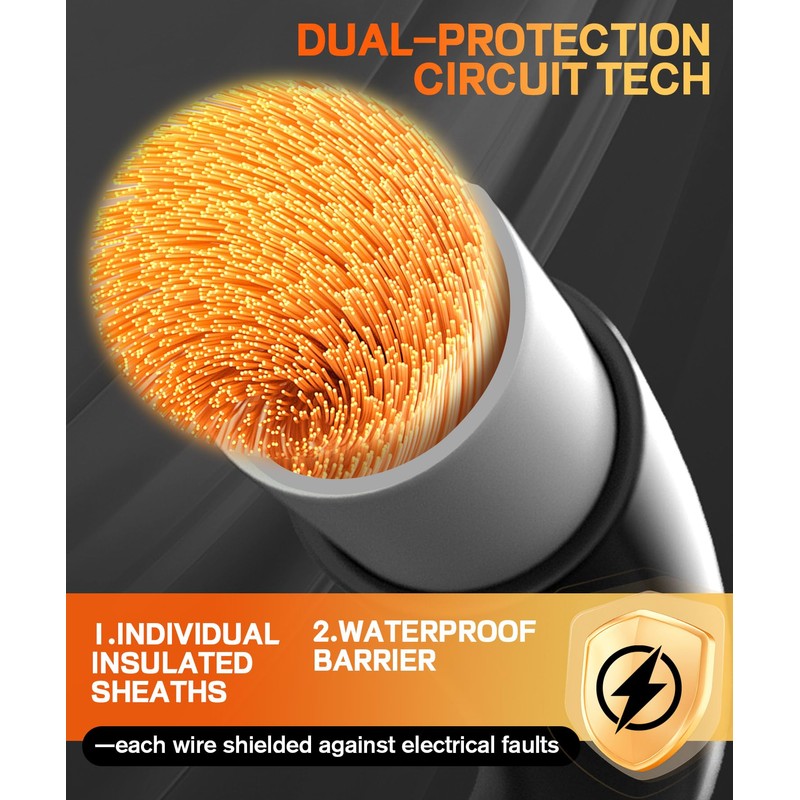 Heated Gloves for Men Women with 7.7V 2400mAh Rechargeable Battery
