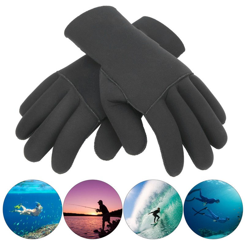5MM Diving Glove Antiskid Handguard Snorkeling AntiScratch Keep Warm Sport