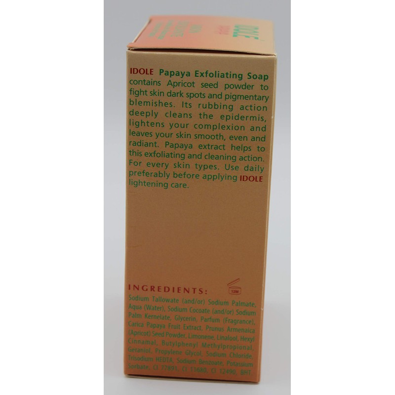 Idole Papaya Exfoliant Soap Pack Of 3