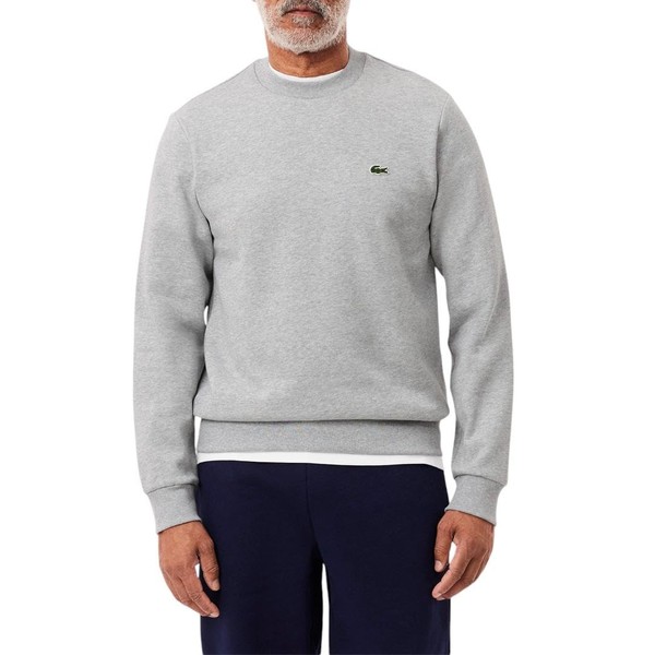 Lacoste Men's Long Sleeve Fleece Crewneck Sweatshirt
