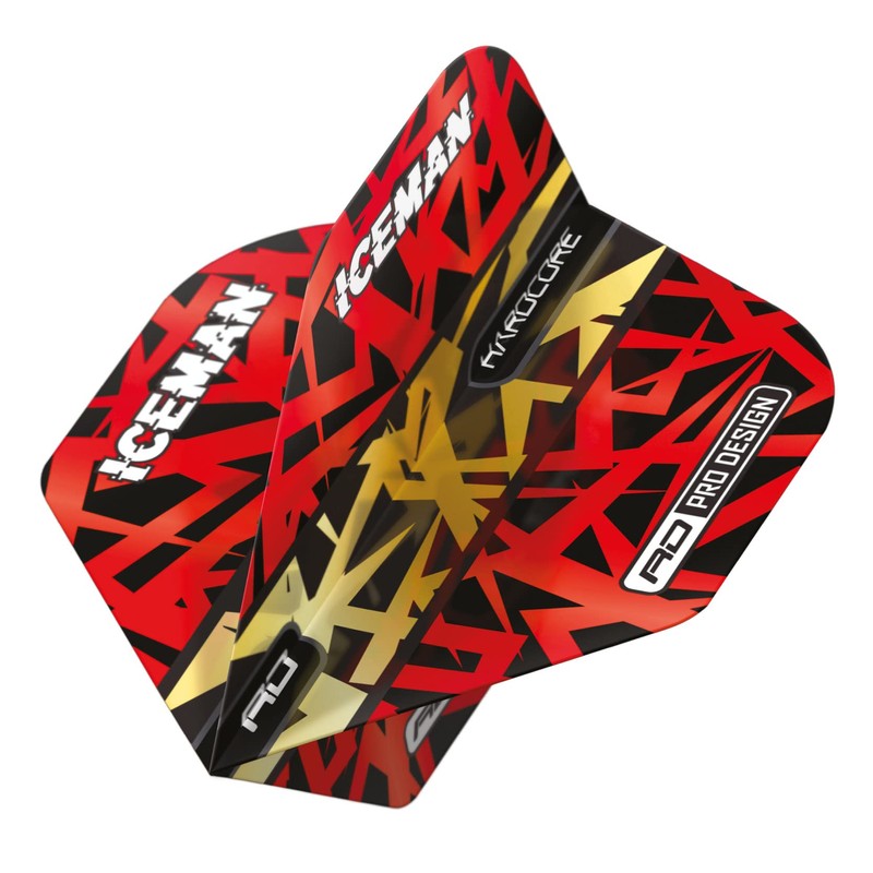 RED DRAGON Hardcore Gerwyn Price Red and Gold Premium Standard