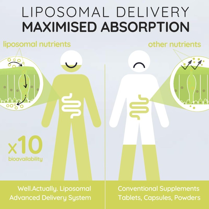 WELL ACTUALLY Liposomal Magnesium Glycinate High Strength (250 ml) -