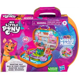 Hasbro My Little Pony Mini Magic World Mini Creation Port-Pony Bay with Sunny Starscout