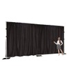 Two Layers Backdrop Made with One Piece Chiffon Tulle &