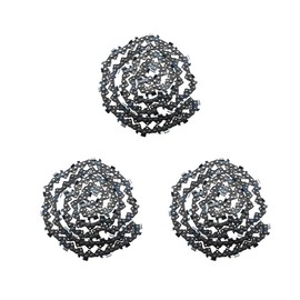 ABOVE LAND LB 3Pcs 16 Inch Bar Length Chainsaw Chain .325" Pitch 0.050" Gauge 66 Drive Links Semi Chisel Compartible for Ryobi PCN4040 RCS4640N Compartible for Husqvarna 360 444 435 435E 440E 445