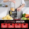 Silksway Gallery Electric Cheese Grater, 250W Salad Maker with 5