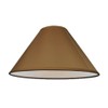 Plain Cotton Coolie Lampshade - for Table Lamps or Ceiling