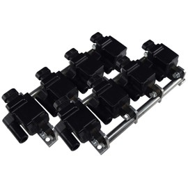 ICT Billet LS Truck Square - Remote Mount Coil Relocation Brackets - D581 LSX Swap 551583