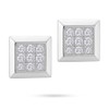 Clepsidra® Aretes para Mujer de Plata de Ley 925 con