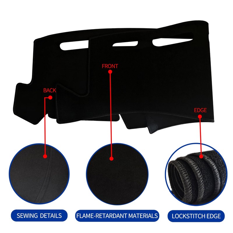 VADA Dashboard Cover for Chevy Silverado 1999-2006 Avalanche 2002-2006 GMC