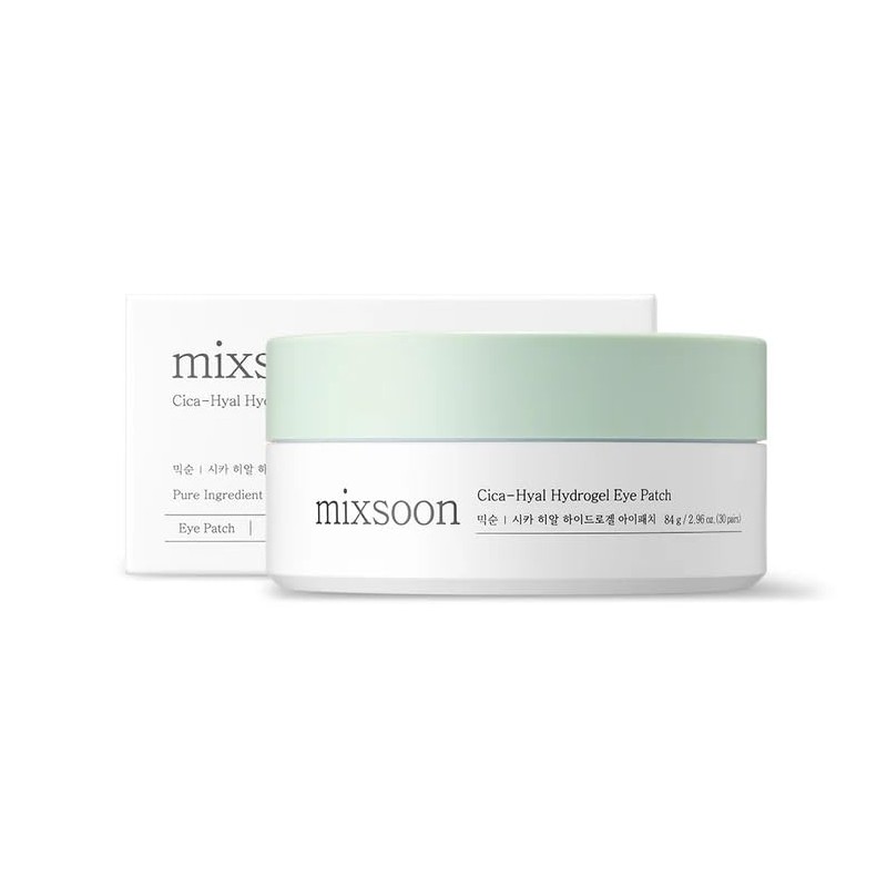 MIXSOON Cica-Hyal Hydrogel Eye Patch - Parches de Hidrogel para