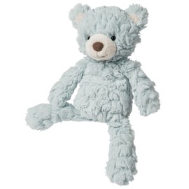 Mary Meyer Putty Stuffed Animal Soft Toy, 11-Inches, Small Seafoam Bear