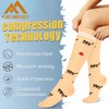 FuelMeFoot 6 Pairs of Compression Socks for Men and Women,