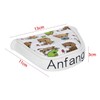 Anfang Mallet Magnetic Putter Cover with Bear Embroidery (White)