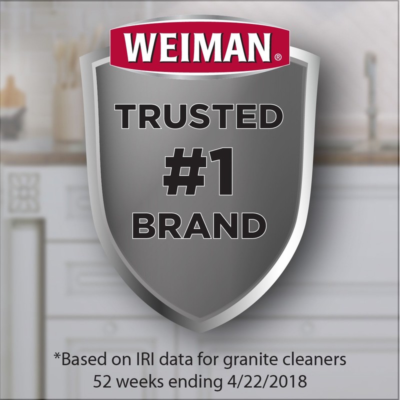 Weiman Granite Cleaner and Polish - 24 Ounce 6 Pack