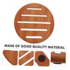 Ciieeo 1Pc Wooden Cup Mat Heat Insulation Pot Pad Nonslip