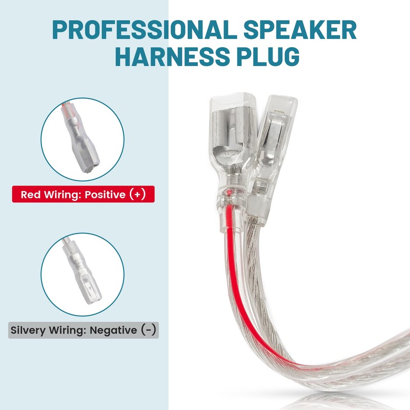 NuIth Dash Speaker Harness Connector fit for 2012-2020 Toyota Corolla/Camry/RAV4/Sienna/Highlander,