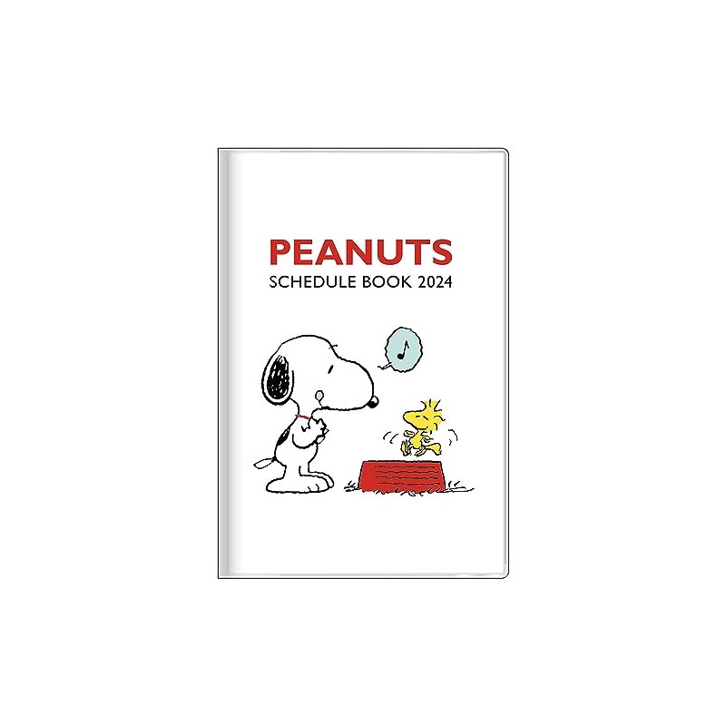 Sunstar Stationery Snoopy 2024 Monthly B7 White S2957680