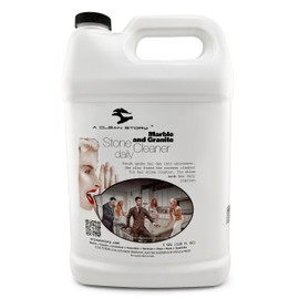 Marble and Granite Daily Stone Cleaner (Neutral Cleaner - Ph7) 1-Gallon Concentrate Formula - makes up to 32 gallons