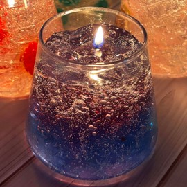 Decorative Jar Candles for Home Scented Aromatherapy Candle Long Lasting Cute Candles Gift for Women Mother's Thanksgiving Day Birthday Present Unique Jelly Wax Candle Starry Sky