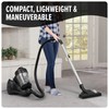 Dirt Devil Bagless Canister Vacuum Cleaner with Cord Rewind for