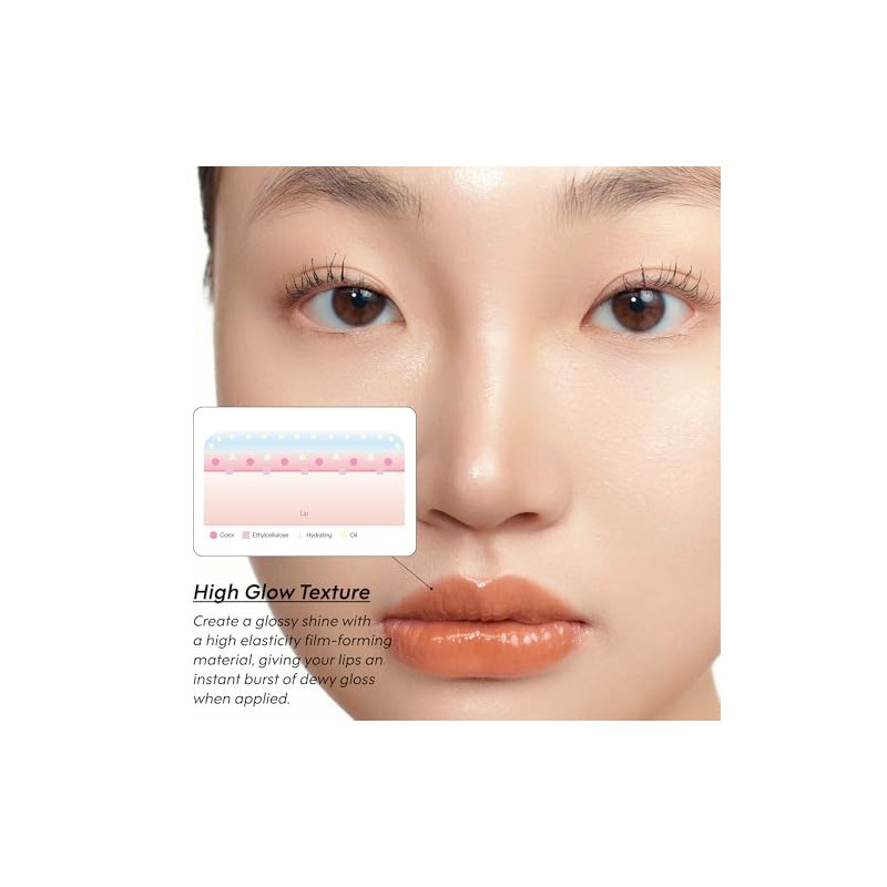 ENTROPY Makeup 2-in-1 Charm Shiny Glowy Lip & Cheek Gloss