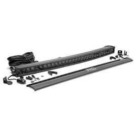 Rough Country 30" Black Series Curved Single Row CREE LED Light Bar - 72730BL