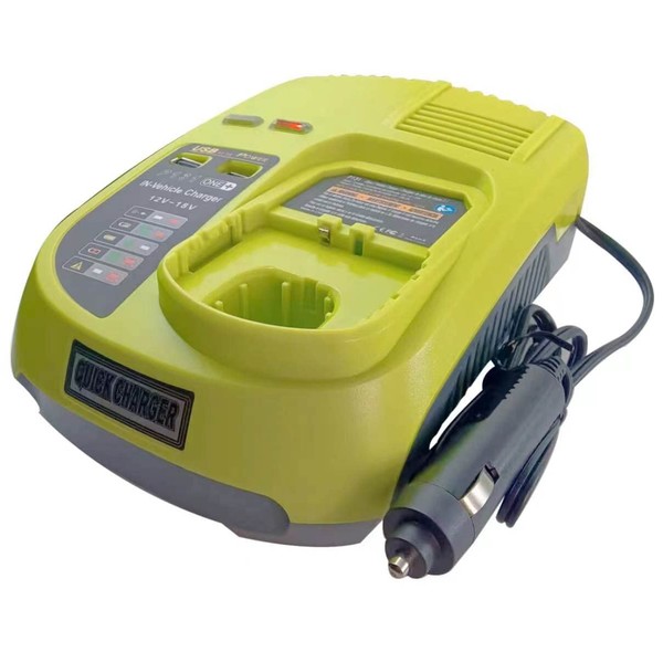 Replace of Ryobi P131 Car batterycharger,Vehicle Charger for Ryobi 12V