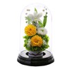 Art Four Seasons Memorial Offering Preserved Flowers (Yellow)