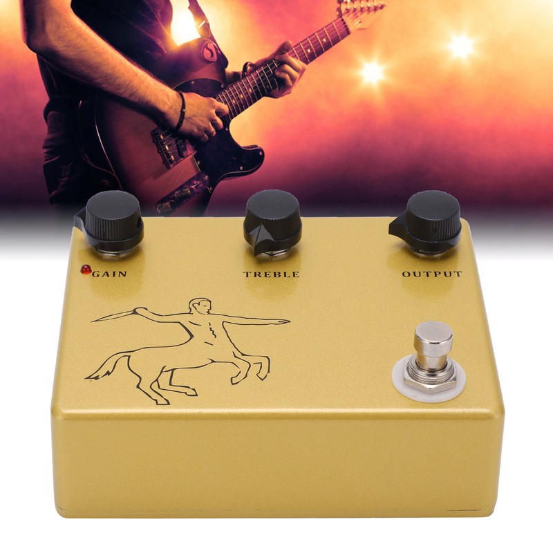 Guitar Effect Pedal Overdrive True Bypass Adjustable Portable Instrument Accessory