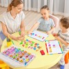 JoyCat Classroom Magnetic Letters Kit Colorful 234 Pcs with Double