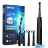 Electric Toothbrush 5 Modes Rotary Toothbrushes with 4 Replacement Soft
