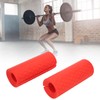 1 Pair Dumbbell Grip Silicone Anti Slip Thicken Bar Grip