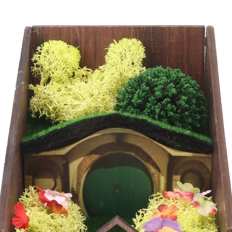 Decorative Bookends Vivid Shape Romantic Flower Petal Slip Resistant Cute
