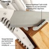 Farberware Edgekeeper Triple Riveted Knife Block Set with Built in