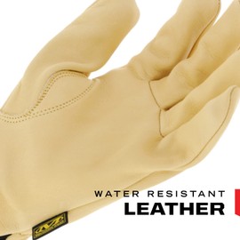 Mechanicswear LDCW-75-510 Leather Cow Driver, Genuine Leather, Brown, Women's, Small, Safety Gloves, Tear-Resistant, Puncture Resistant, Japanese Genuine Product