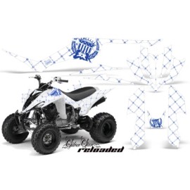 AMR RACING ATV Decals Graphics Stickers For Yamaha Raptor 350 2004-2014 SSR U W