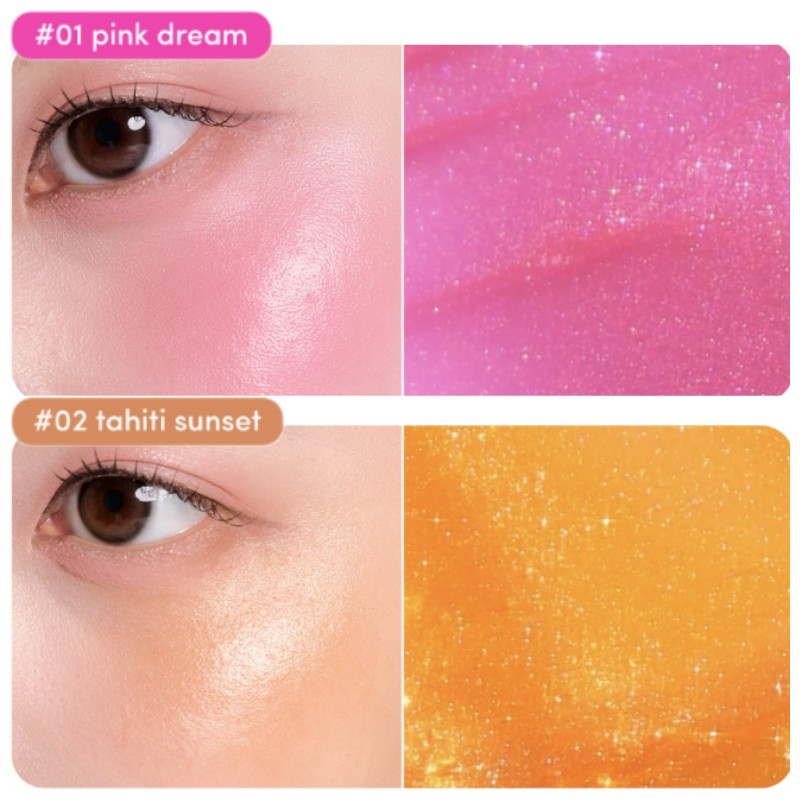 A By UNLEASHIA Tinted Drop Jellying Cheek 5.2g, Shade:#01 Pink
