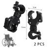 FUSONGQINTANG Pack of 2 Torch Holder Bicycle Light Holder 360