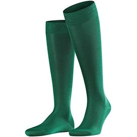 CHAAL® 1 Girls Knee High Socks Girl's Cotton Rich Back to School Socks Girls Uniform Party Wear Comfort Fit Long Socks Stocking Girls Knee High Kids School Socks Size 9-12 Green KH