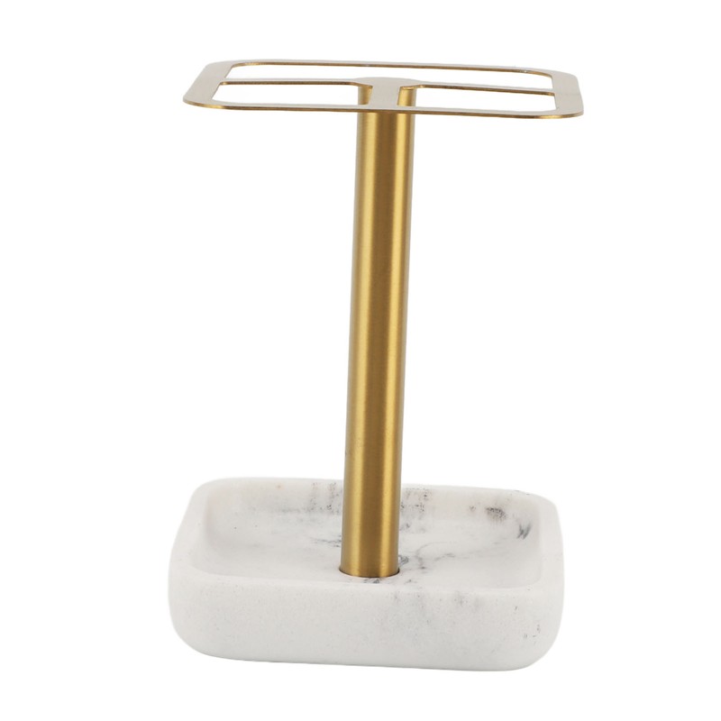 Toothbrush Holder Rustproof 304 Stainless Steel Toothpaste Storage Stand 3