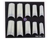 10pcs Coffin shaped Nails with Glue(Nail No:3)