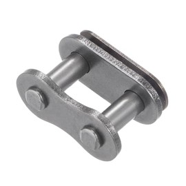 Pack of 5 08B Roller Chain Connectors - [1/2 Inch Pitch Length] Chain Connector for Use in Household and Industrial Machinery, Made of Carbon Steel