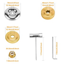 HK 2 Pack 9" x36T Carbide Tip Brush Cutter Blades Weed Eater Blades